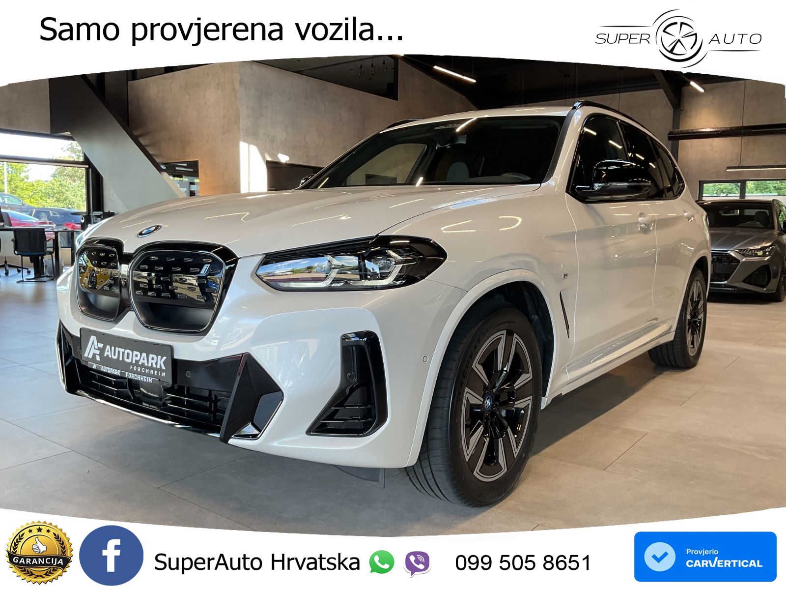 BMW iX3 80 kWh (286 KS)