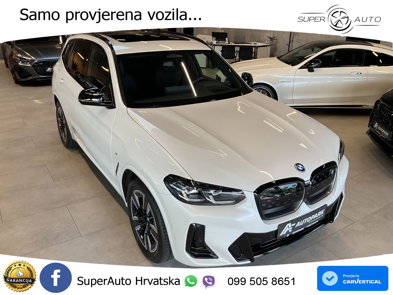 BMW iX3 80 kWh (286 KS)