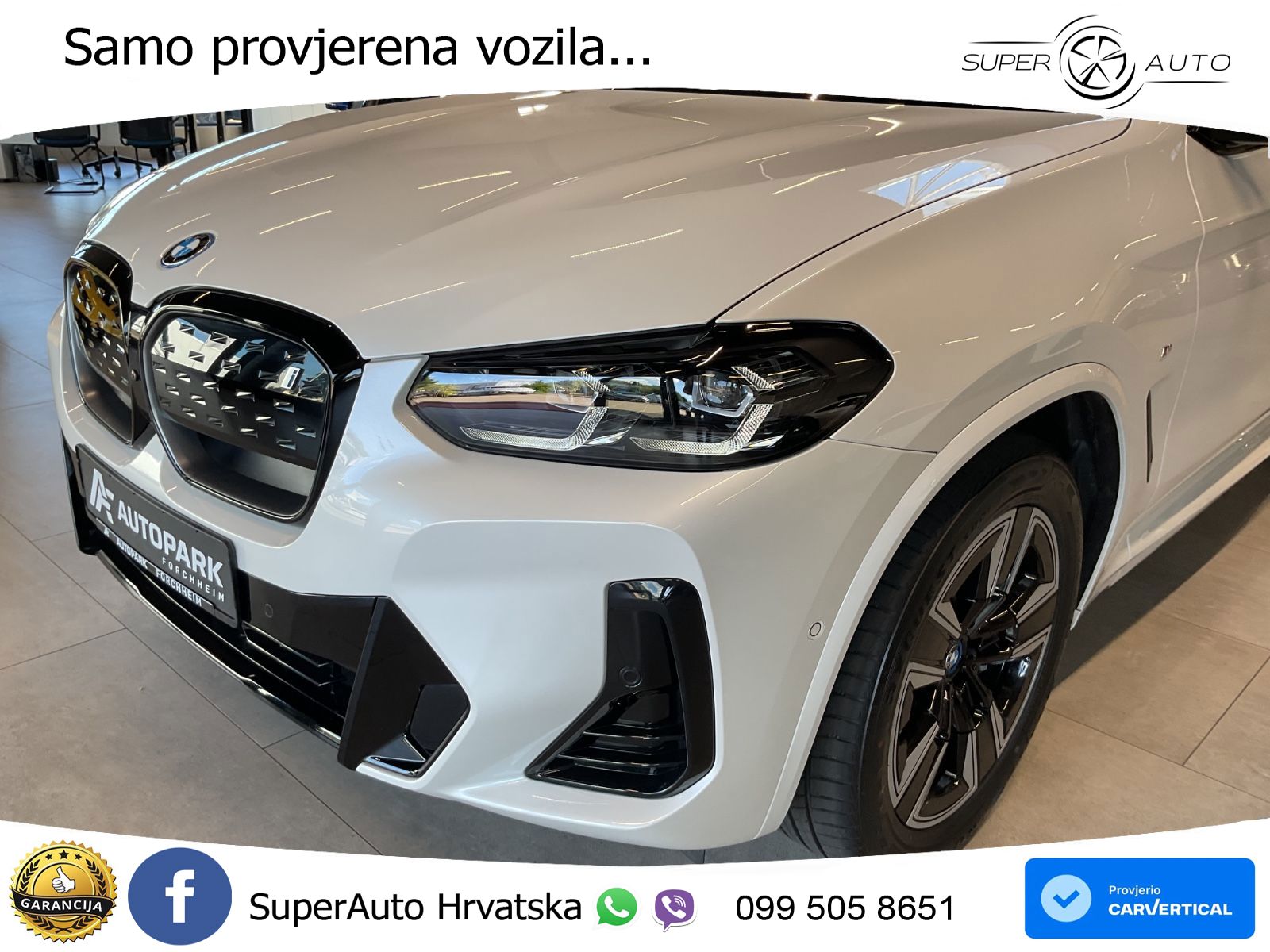 BMW iX3 80 kWh (286 KS)