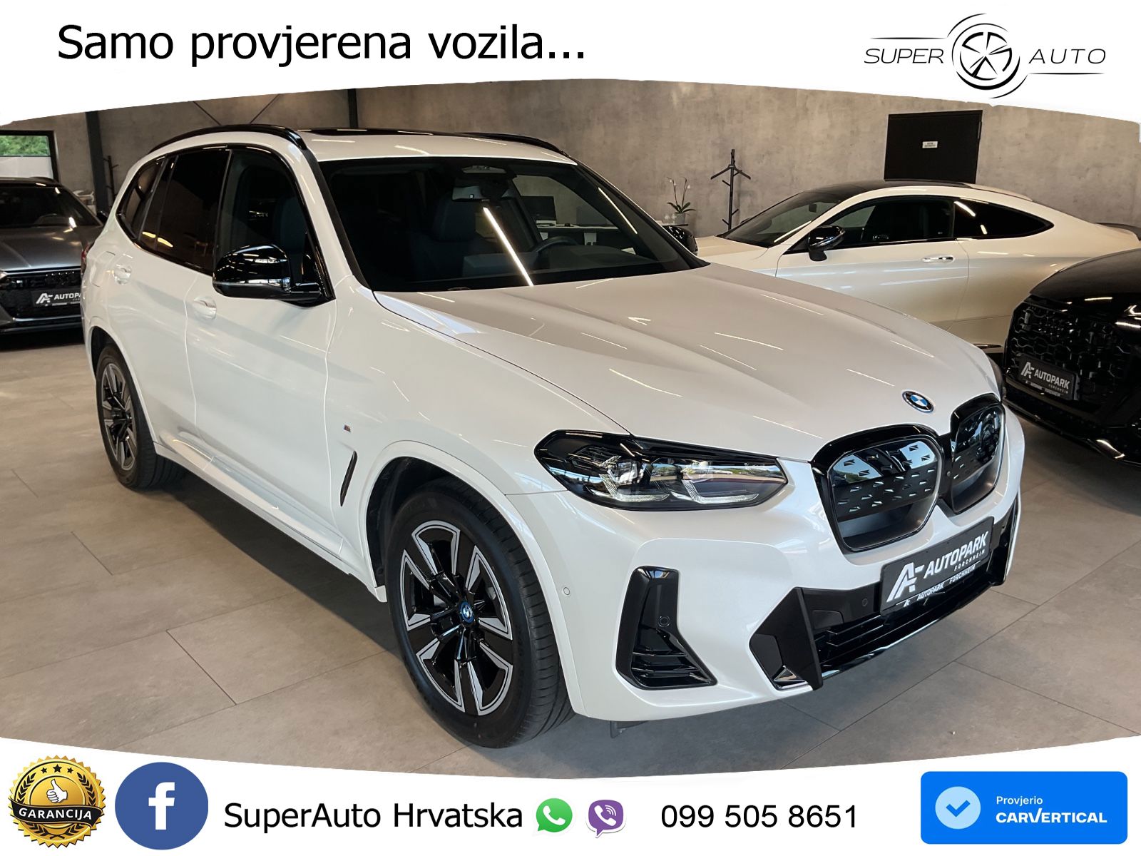 BMW iX3 80 kWh (286 KS)