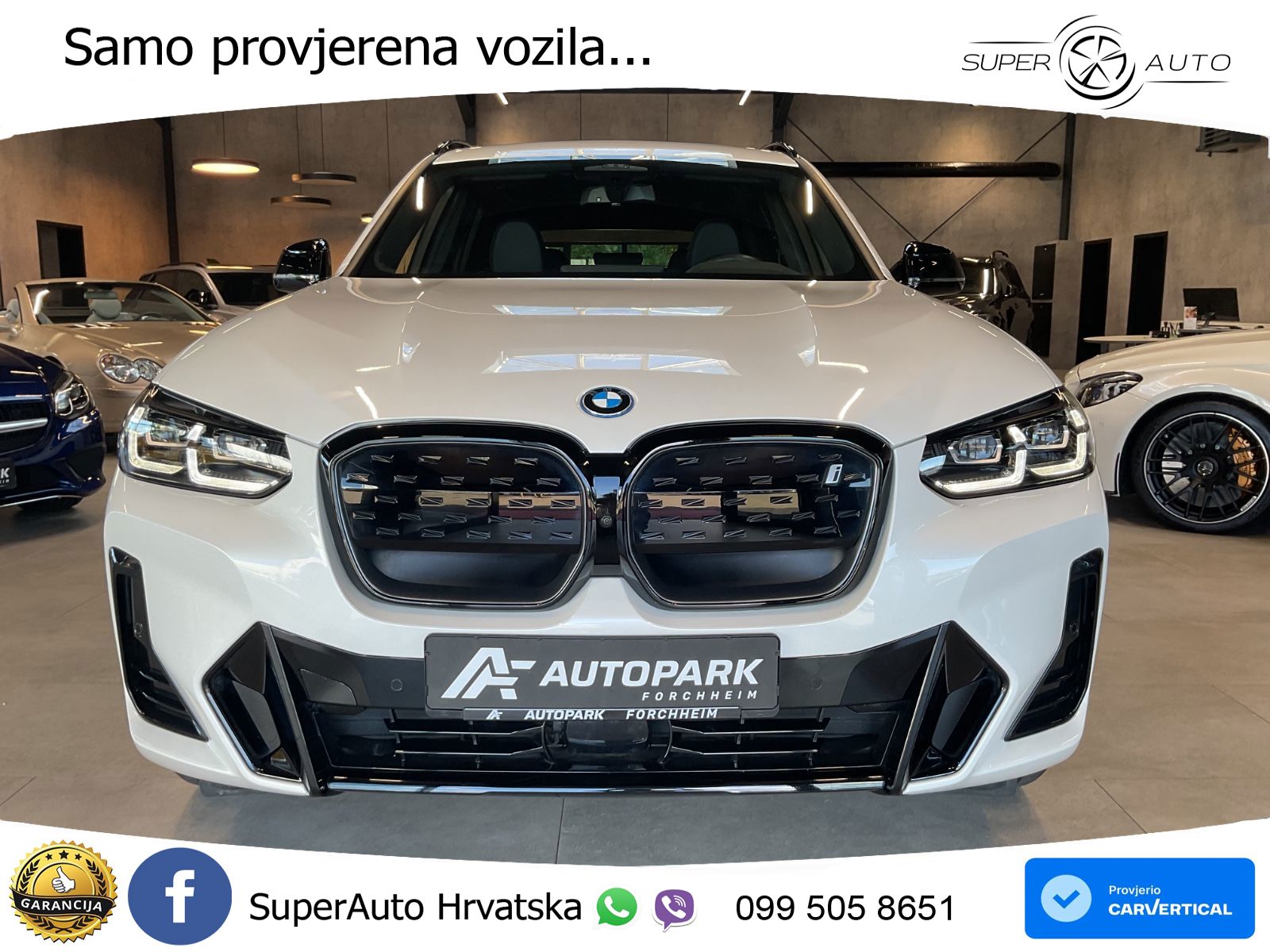BMW iX3 80 kWh (286 KS)