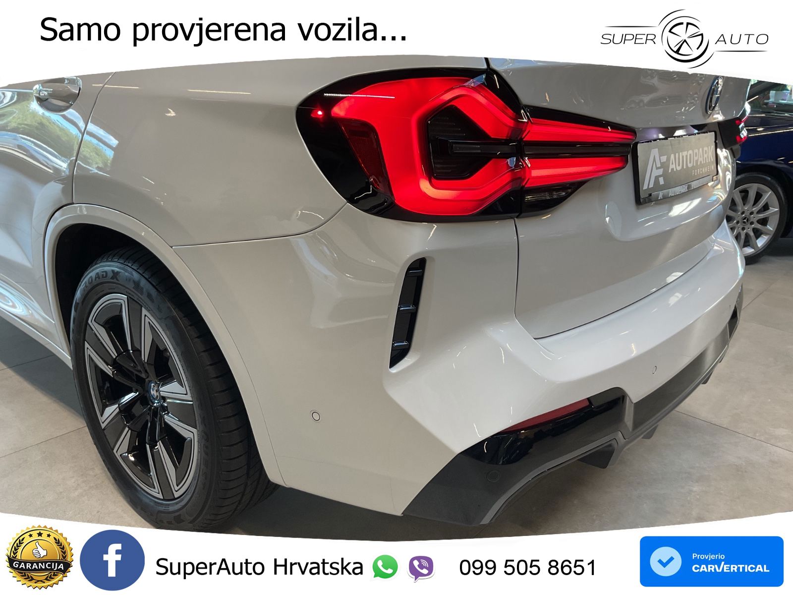 BMW iX3 80 kWh (286 KS)