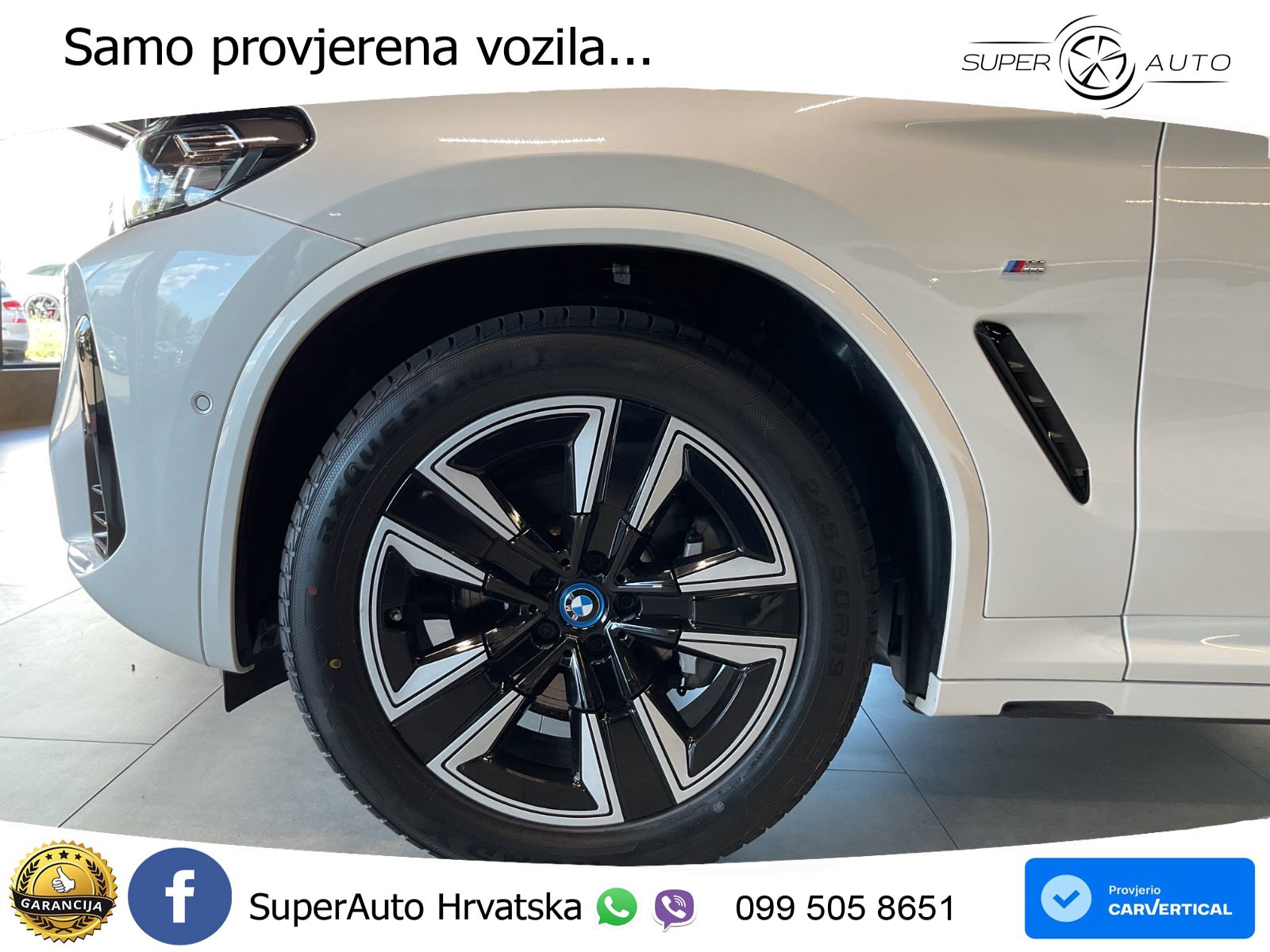 BMW iX3 80 kWh (286 KS)