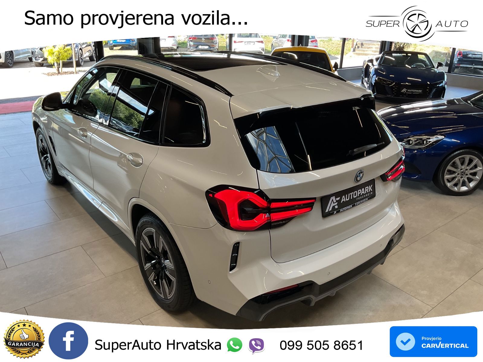 BMW iX3 80 kWh (286 KS)