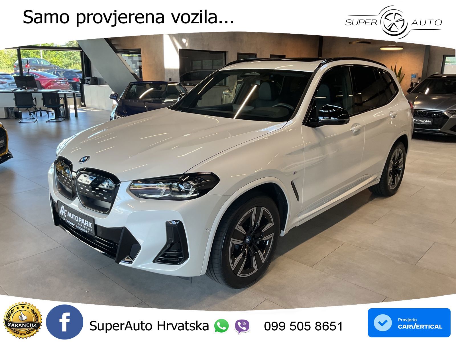 BMW iX3 80 kWh (286 KS)