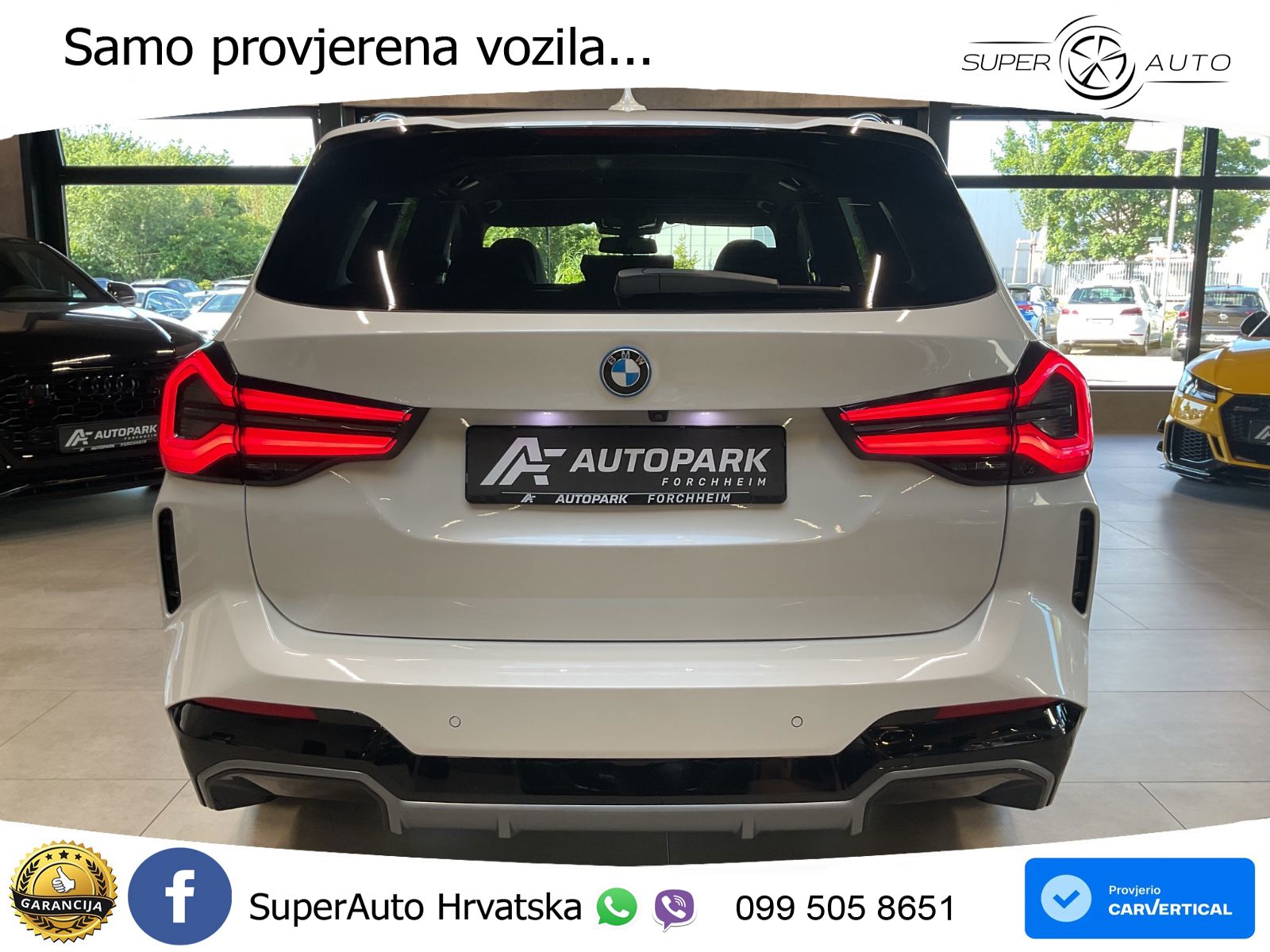 BMW iX3 80 kWh (286 KS)