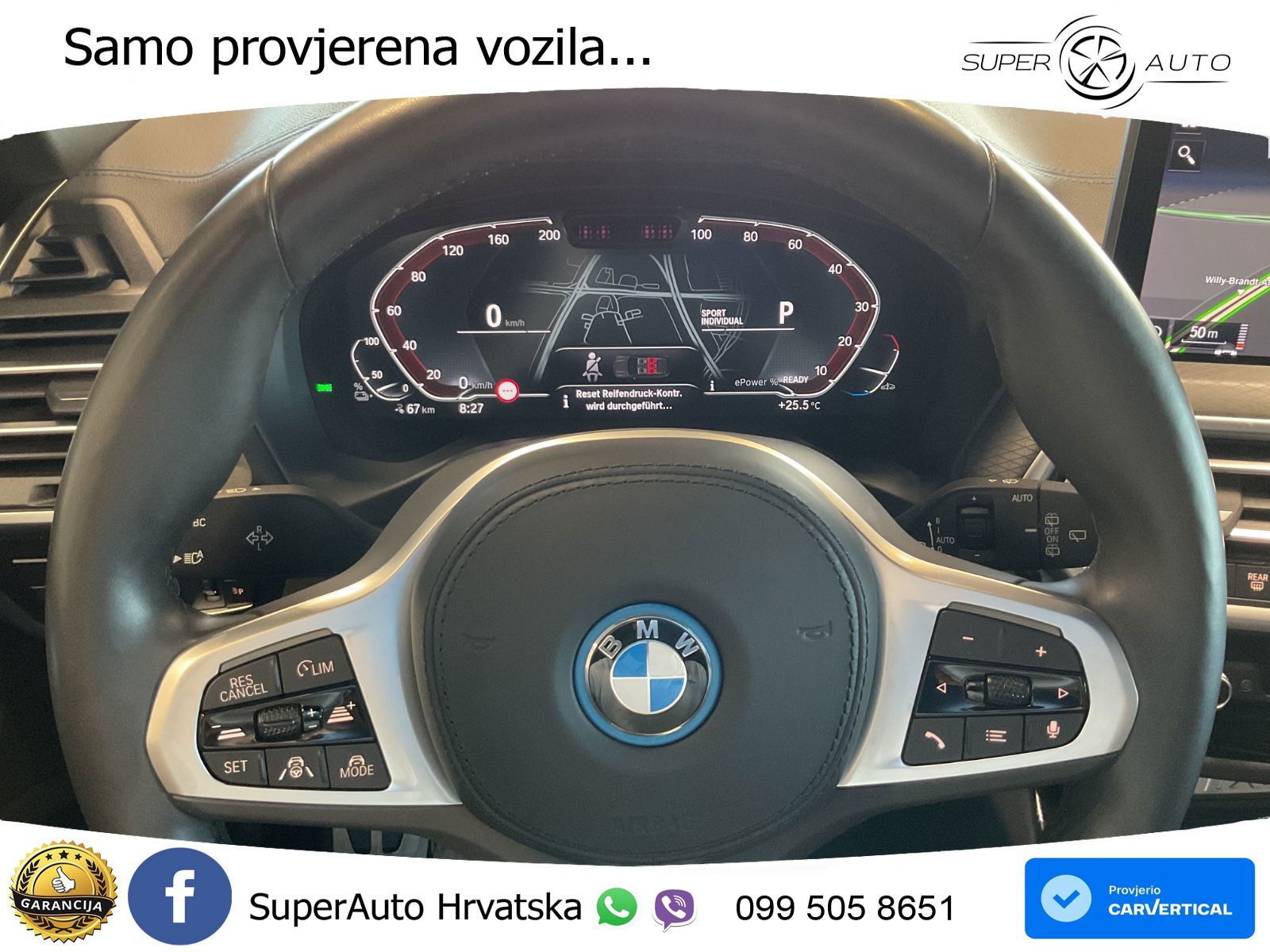 BMW iX3 80 kWh (286 KS)