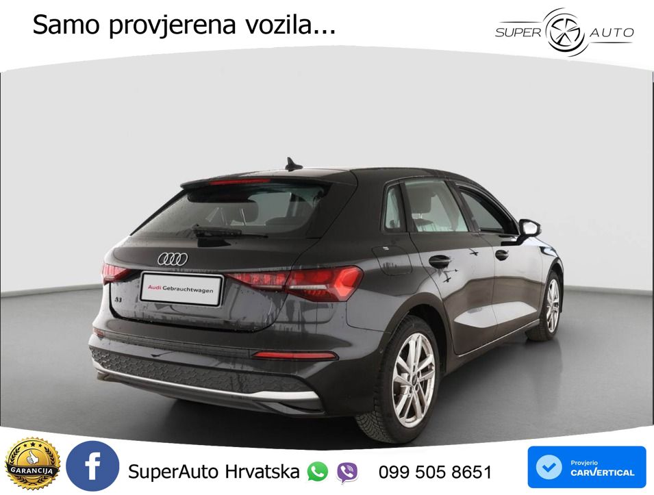 Audi A3 35 TFSI (150 KS) S tronic LED+GR SJED+ACC