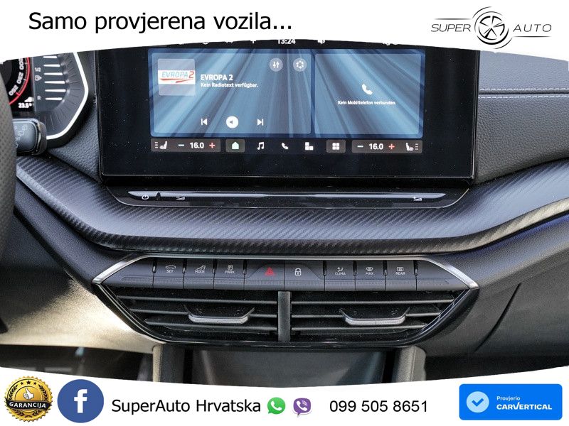 Škoda Octavia Combi 1.5 TSI (150 KS) DSG SportLine LED+GR SJED+ACC