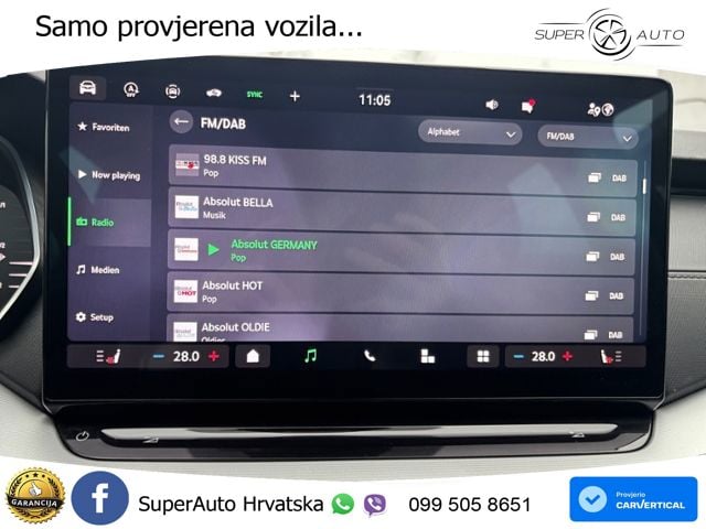 Škoda Octavia Combi 2.0 TDI (150 KS) DSG Selection LED+GR SJED+ACC