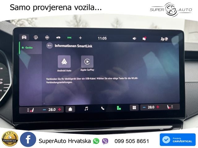 Škoda Octavia Combi 2.0 TDI (150 KS) DSG Selection LED+GR SJED+ACC