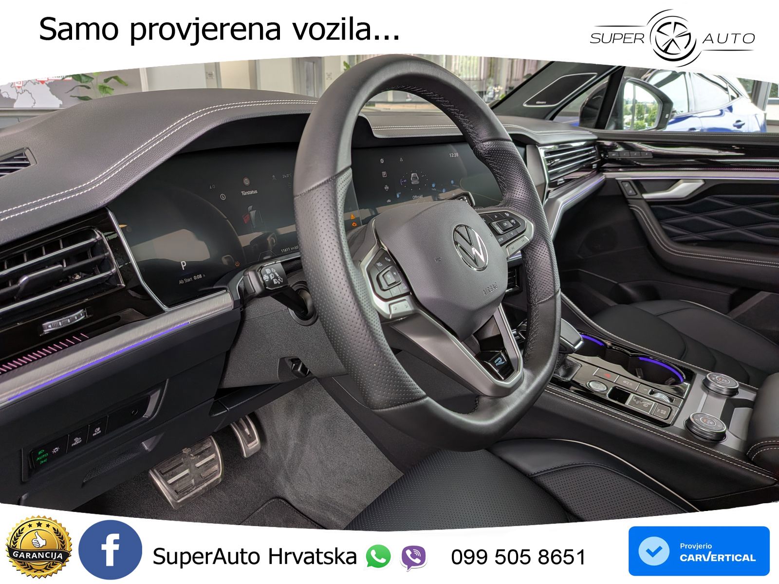 Volkswagen Touareg 3.0 V6 TDI (286 KS) 4MOTION Tiptronic R-Line LED+GR SJED+ACC