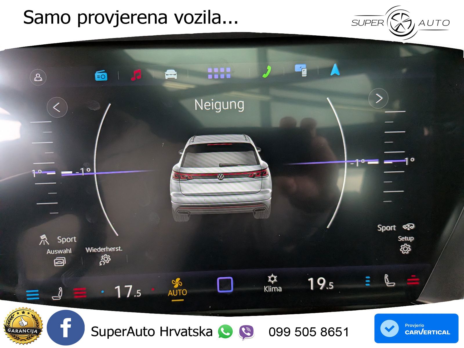 Volkswagen Touareg 3.0 V6 TDI (286 KS) 4MOTION Tiptronic R-Line LED+GR SJED+ACC