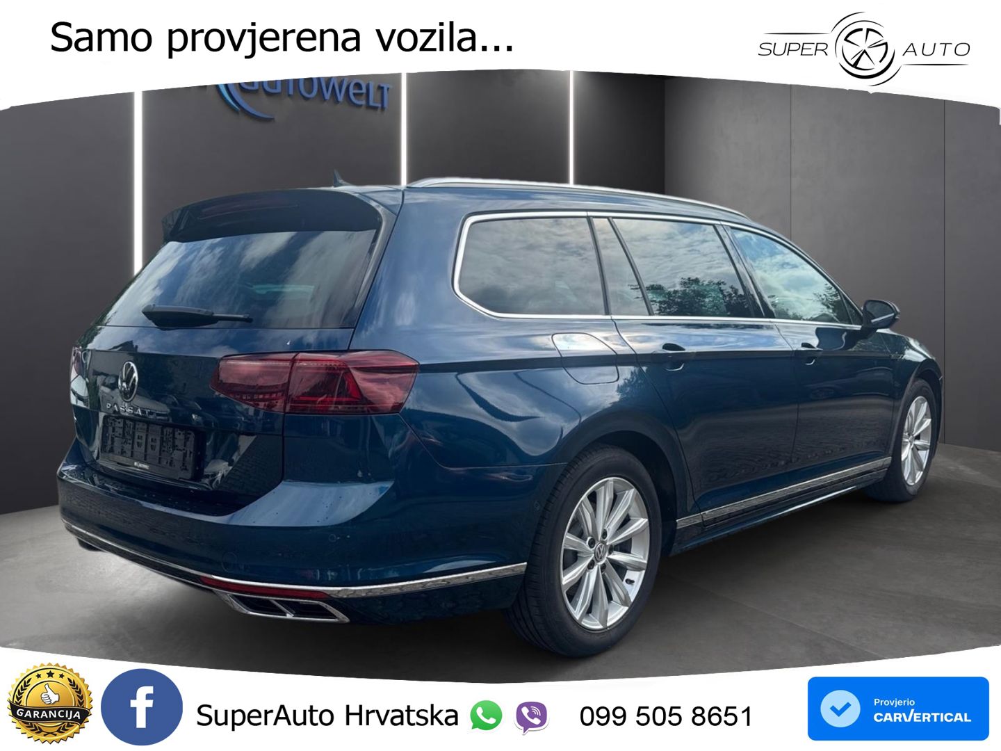 Volkswagen Passat Variant 1.5 TSI (150 KS) DSG ACT R-Line LED+GR SJED+ACC