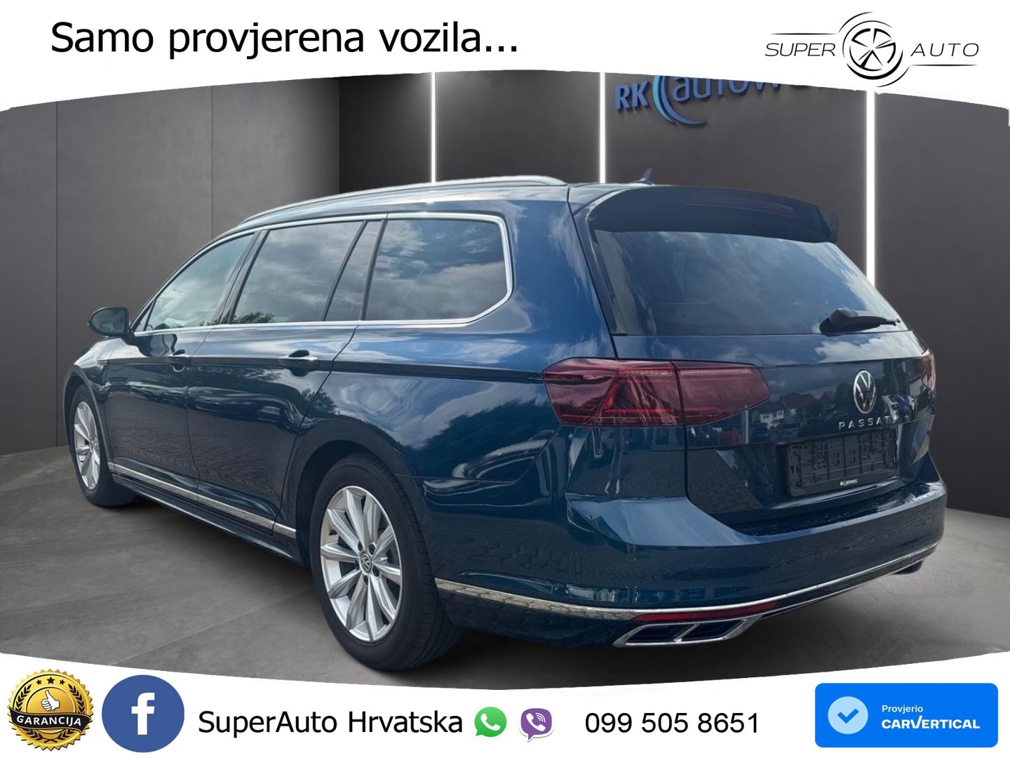 Volkswagen Passat Variant 1.5 TSI (150 KS) DSG ACT R-Line LED+GR SJED+ACC