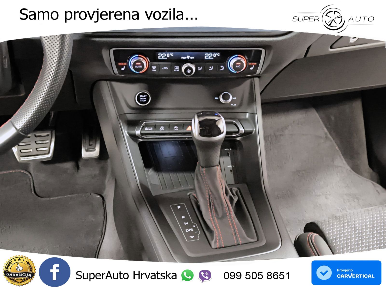 Audi Q3 Sportback 40 TDI (200 KS) quattro S tronic S line LED+GR SJED+ACC