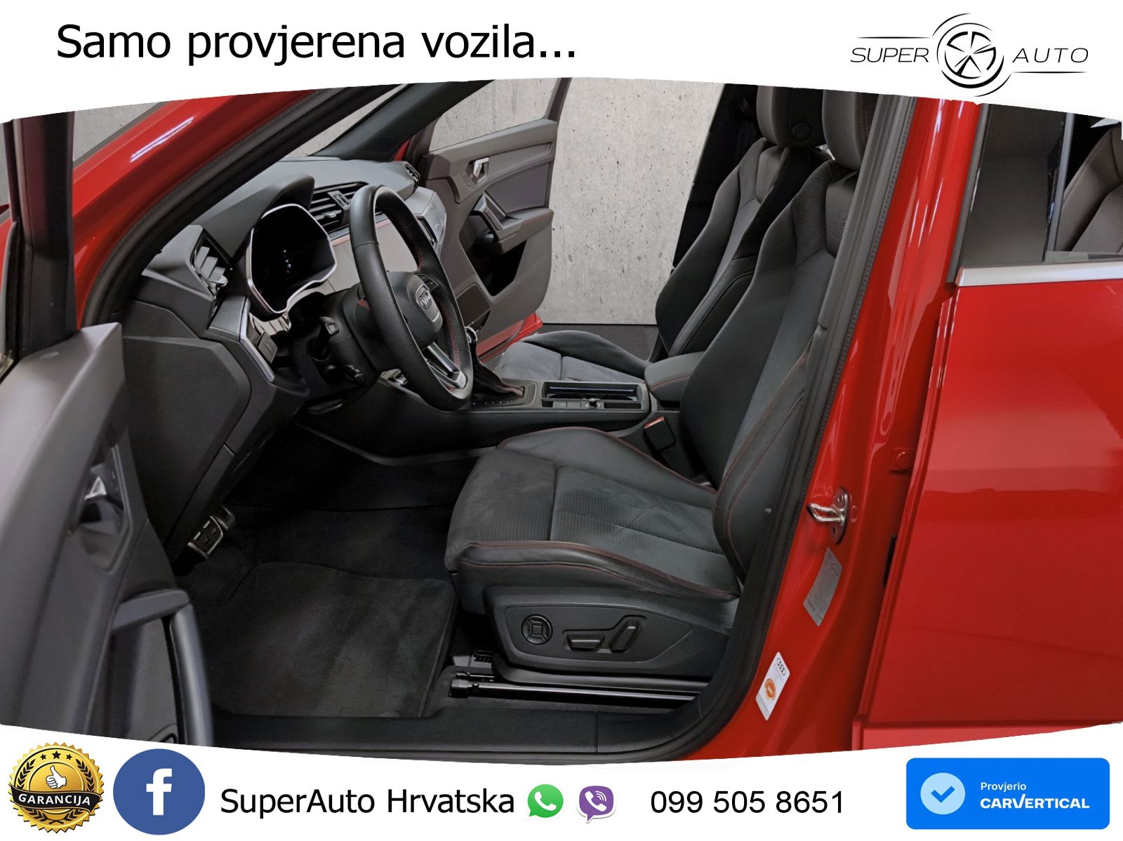 Audi Q3 Sportback 40 TDI (200 KS) quattro S tronic S line LED+GR SJED+ACC