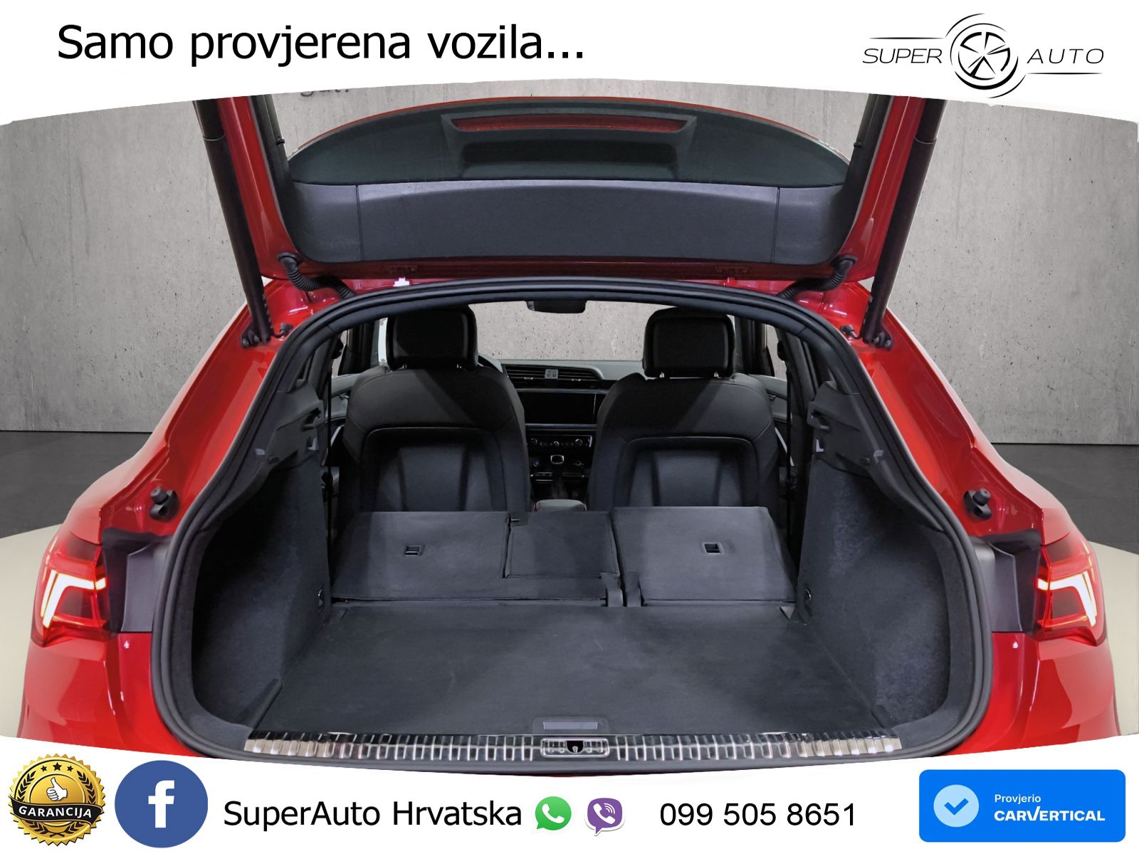 Audi Q3 Sportback 40 TDI (200 KS) quattro S tronic S line LED+GR SJED+ACC