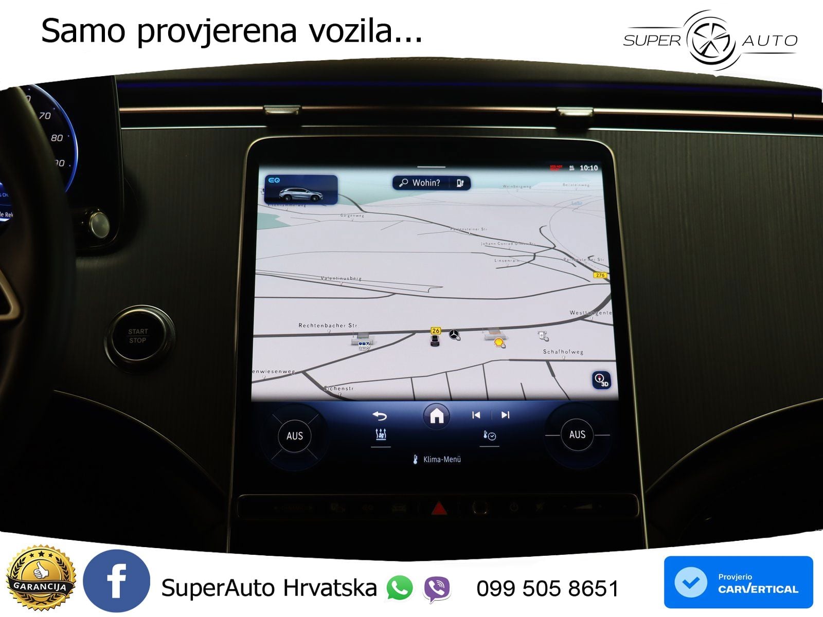 Mercedes EQE SUV 300 98 kWh (245 KS) LED+GR SJED+ACC