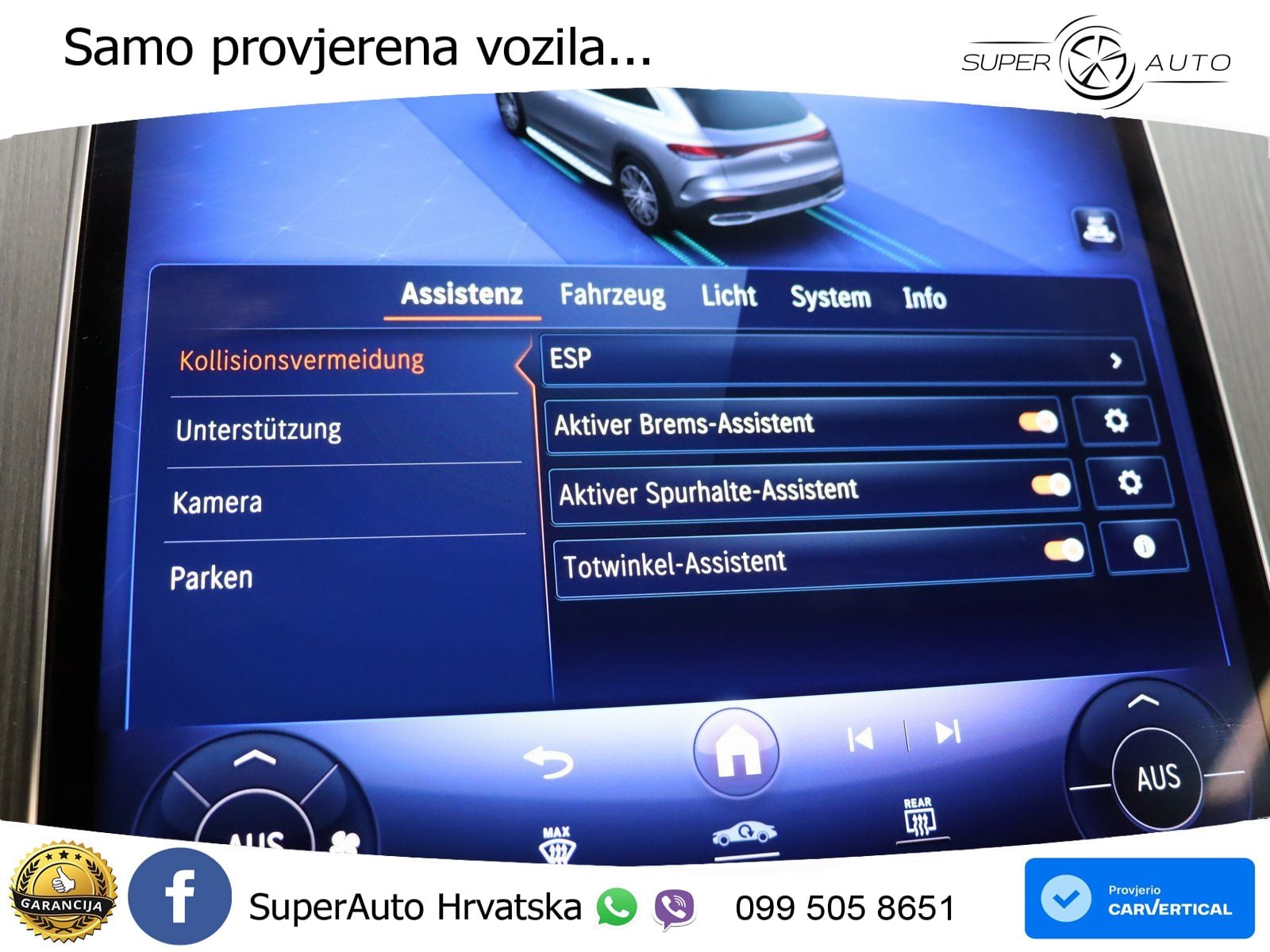 Mercedes EQE SUV 300 98 kWh (245 KS) LED+GR SJED+ACC