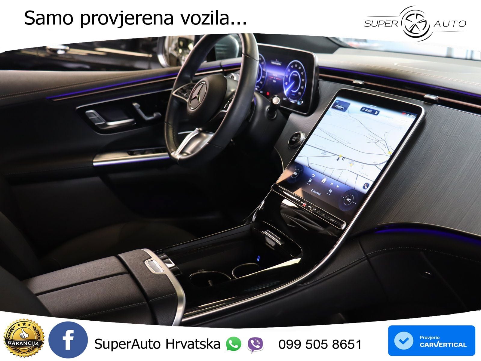 Mercedes EQE SUV 300 98 kWh (245 KS) LED+GR SJED+ACC