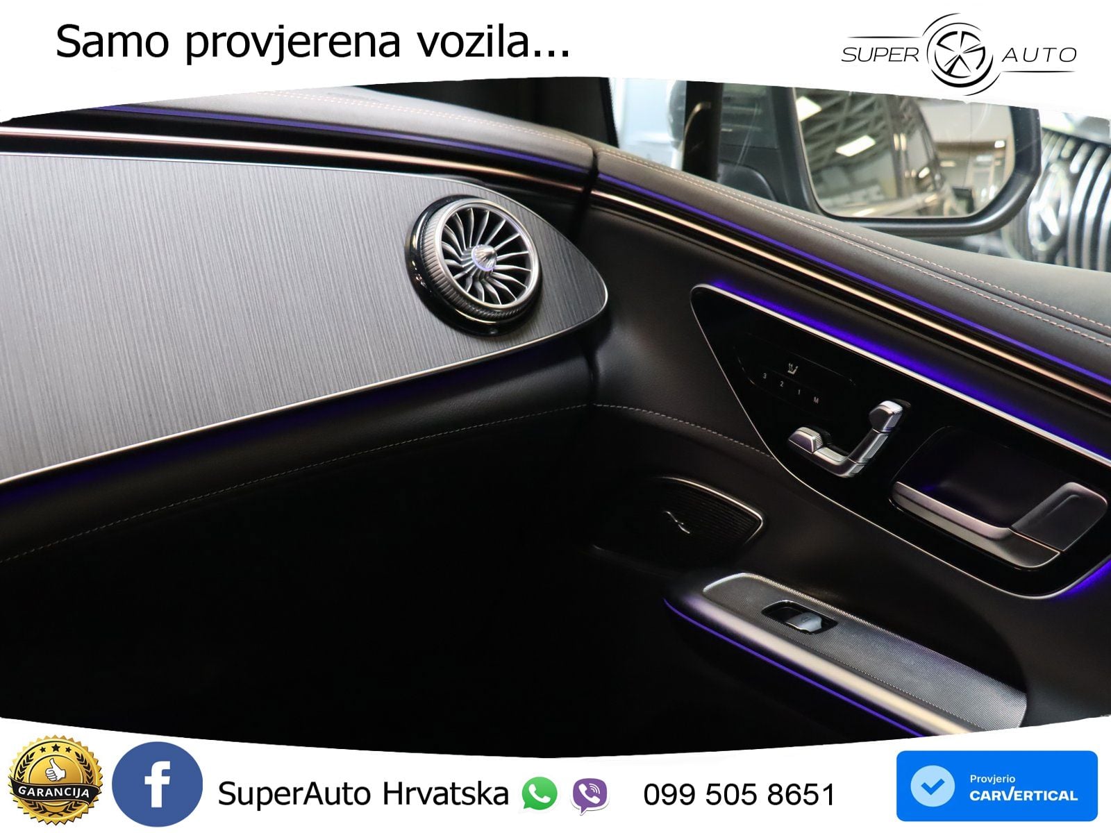 Mercedes EQE SUV 300 98 kWh (245 KS) LED+GR SJED+ACC