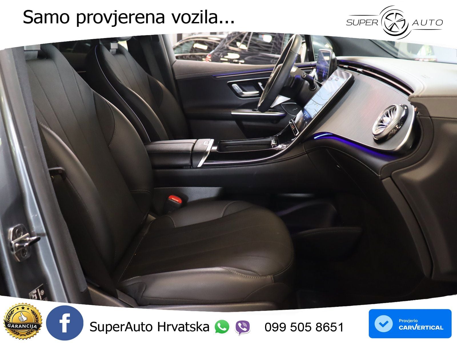 Mercedes EQE SUV 300 98 kWh (245 KS) LED+GR SJED+ACC