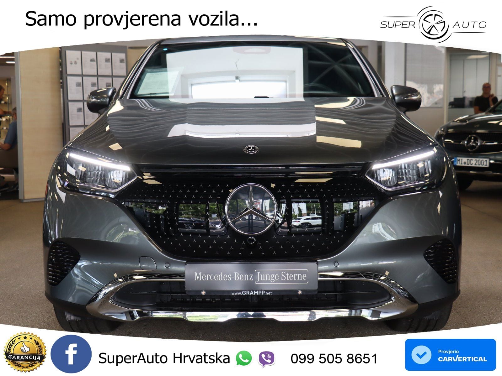 Mercedes EQE SUV 300 98 kWh (245 KS) LED+GR SJED+ACC