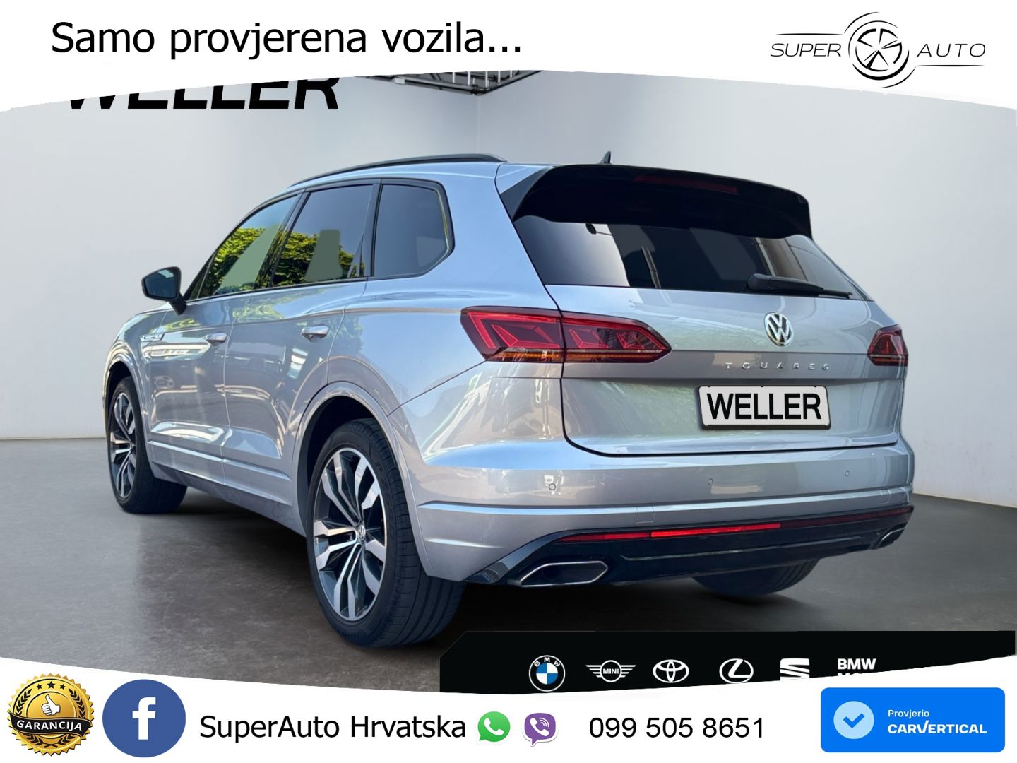 Volkswagen Touareg 3.0 V6 TDI (286 KS) 4MOTION Tiptronic R-Line LED+GR SJED+ACC