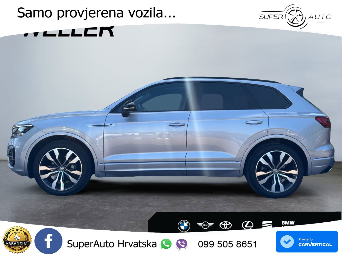Volkswagen Touareg 3.0 V6 TDI (286 KS) 4MOTION Tiptronic R-Line LED+GR SJED+ACC