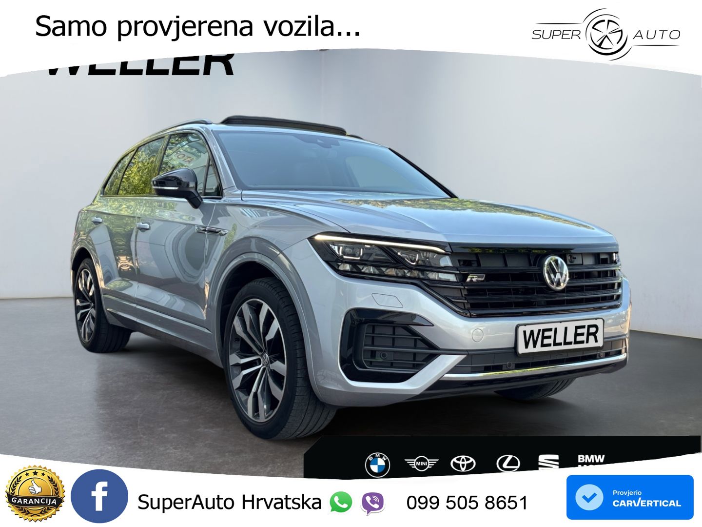 Volkswagen Touareg 3.0 V6 TDI (286 KS) 4MOTION Tiptronic R-Line LED+GR SJED+ACC
