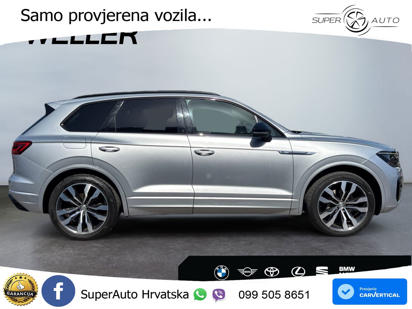 Volkswagen Touareg 3.0 V6 TDI (286 KS) 4MOTION Tiptronic R-Line LED+GR SJED+ACC