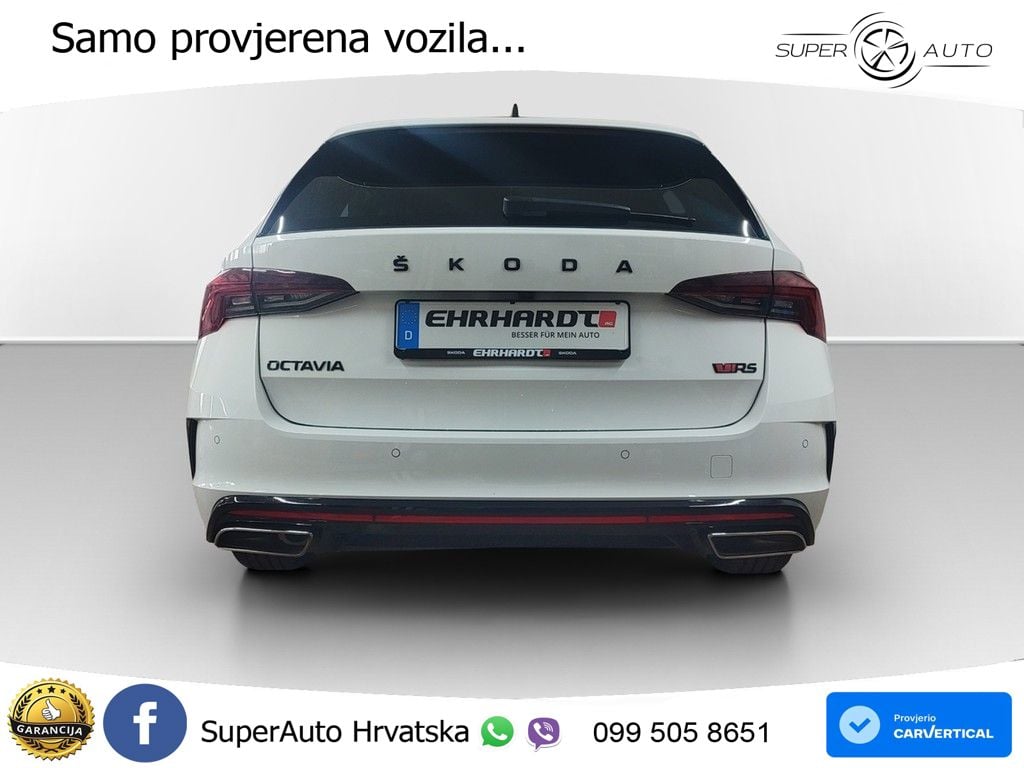 Škoda Octavia Combi RS 2.0 TDI (200 KS) DSG LED+GR SJED+ACC
