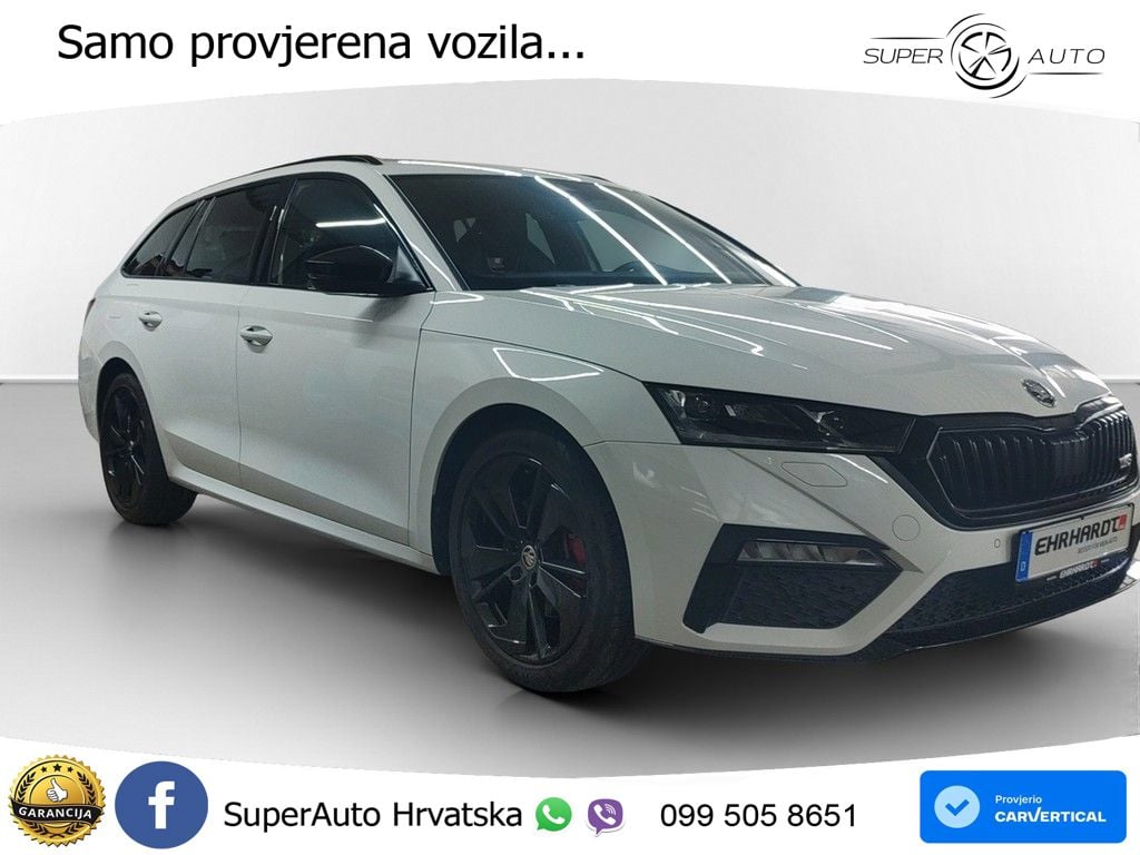 Škoda Octavia Combi RS 2.0 TDI (200 KS) DSG LED+GR SJED+ACC