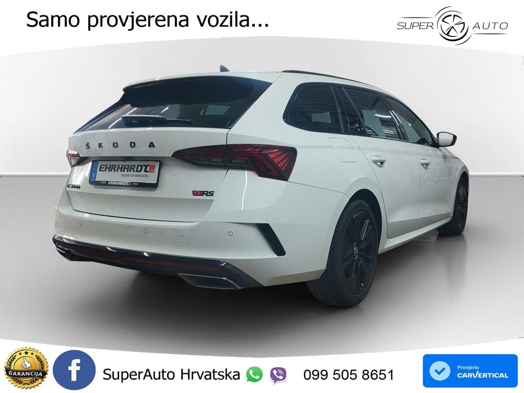 Škoda Octavia Combi RS 2.0 TDI (200 KS) DSG LED+GR SJED+ACC