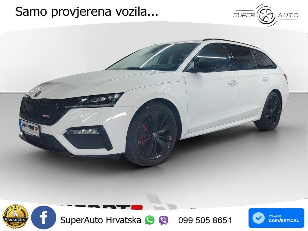 Škoda Octavia Combi RS 2.0 TDI (200 KS) DSG LED+GR SJED+ACC