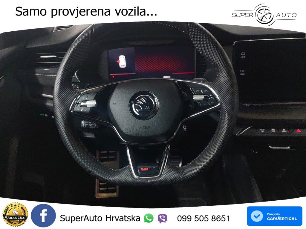 Škoda Octavia Combi RS 2.0 TDI (200 KS) DSG LED+GR SJED+ACC