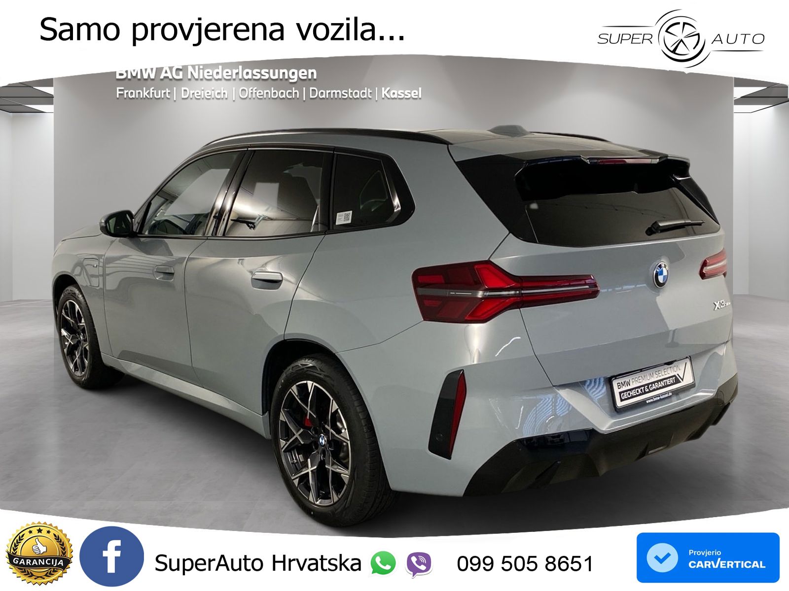 BMW X3 30e xDrive Steptronic M Sport LED+GR SJED+ACC