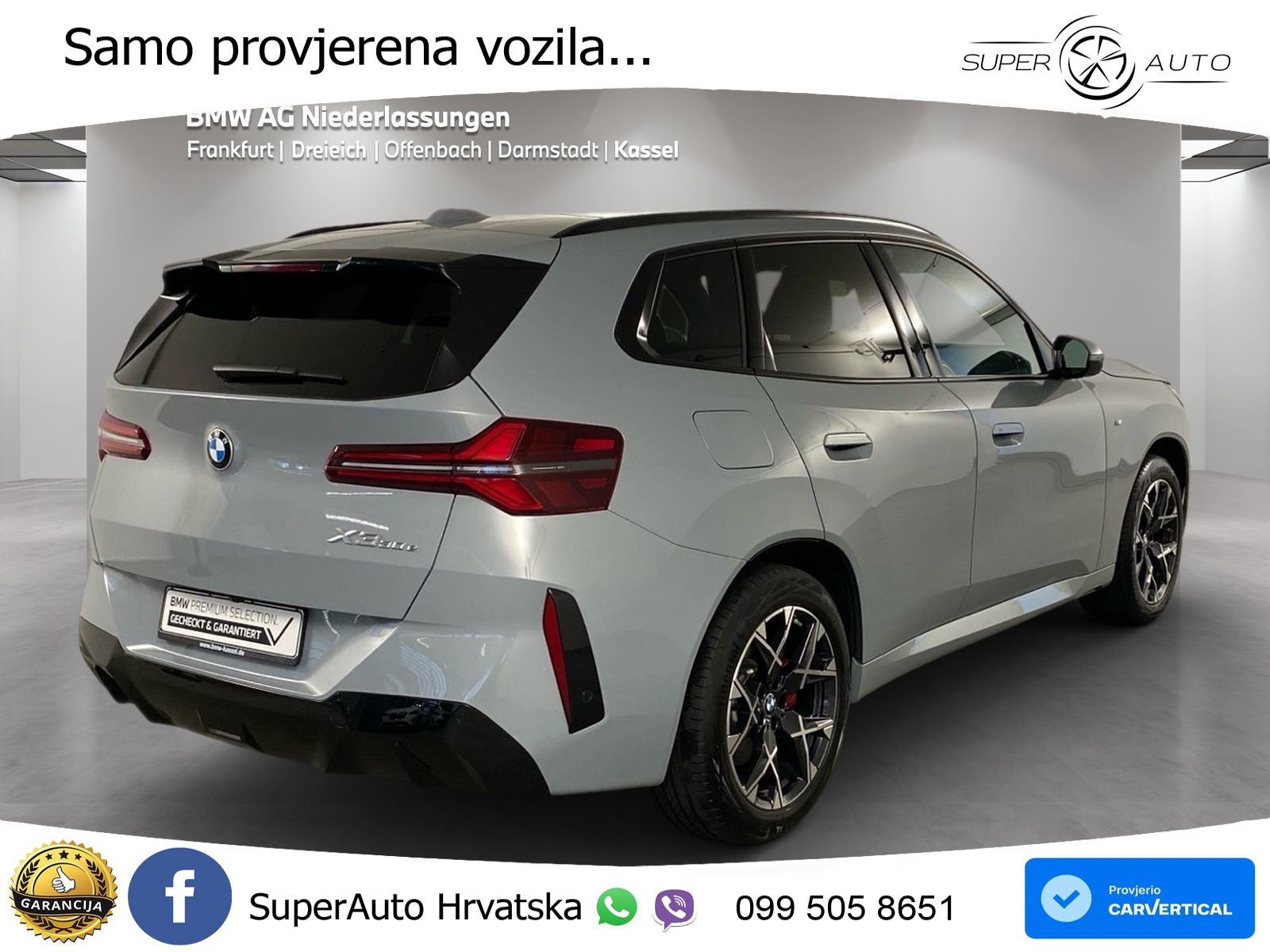 BMW X3 30e xDrive Steptronic M Sport LED+GR SJED+ACC