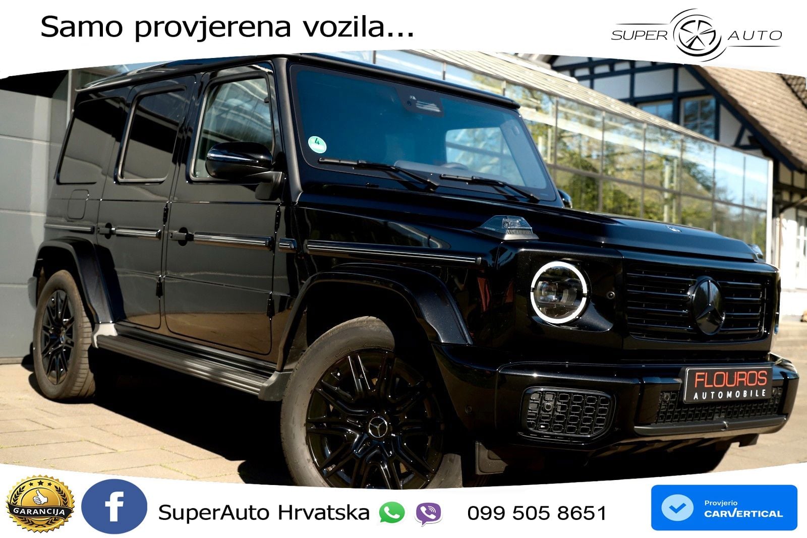 Mercedes G 450d Long (367 KS) 4MATIC 9G-TRONIC Exclusive