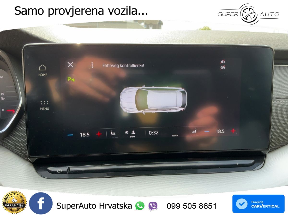 Škoda Octavia Combi 2.0 TSI (190 KS) 4x4 DSG LED+GR SJED+ACC