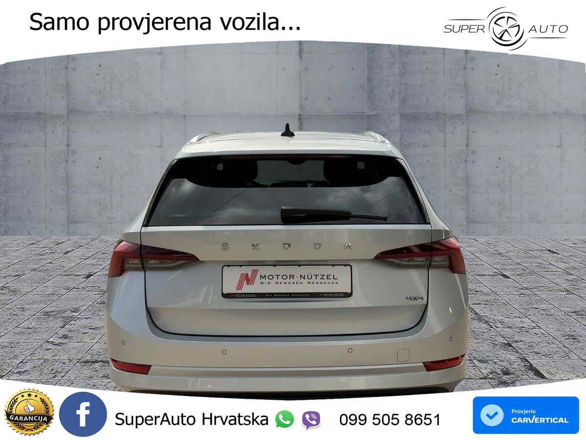Škoda Octavia Combi 2.0 TSI (190 KS) 4x4 DSG LED+GR SJED+ACC