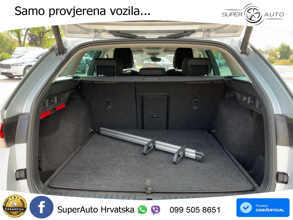 Škoda Octavia Combi 2.0 TSI (190 KS) 4x4 DSG LED+GR SJED+ACC
