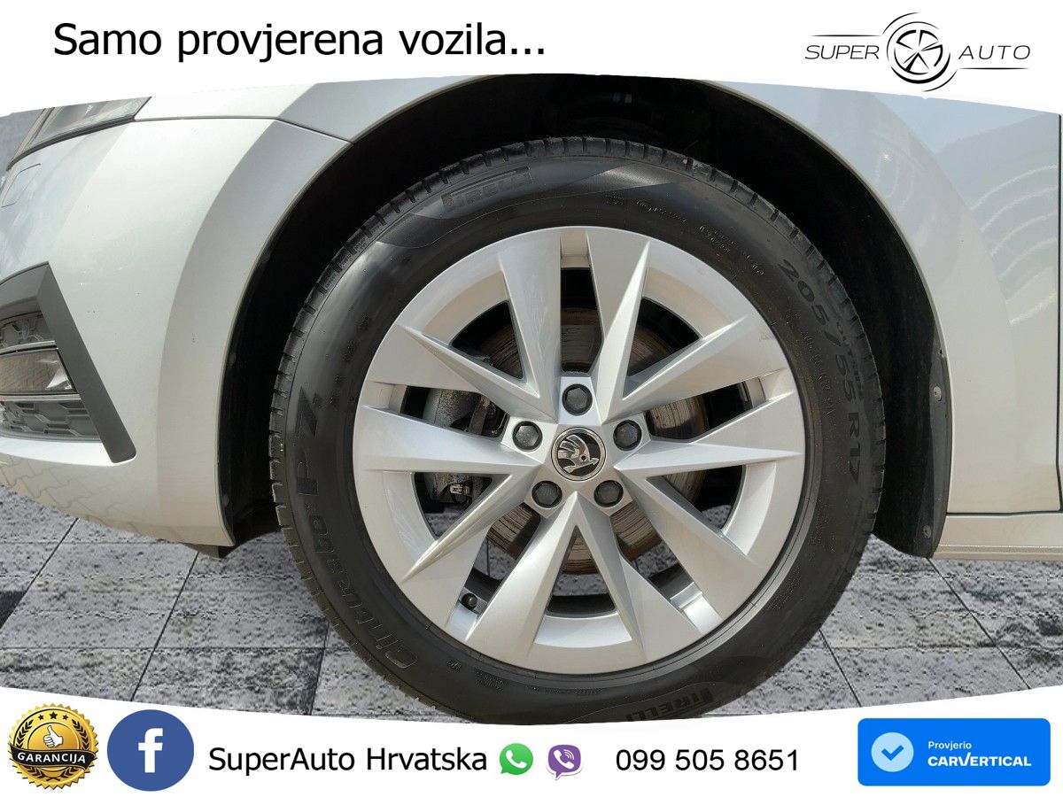 Škoda Octavia Combi 2.0 TSI (190 KS) 4x4 DSG LED+GR SJED+ACC