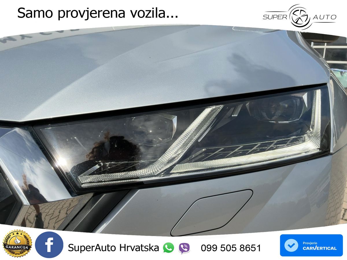 Škoda Octavia Combi 2.0 TSI (190 KS) 4x4 DSG LED+GR SJED+ACC