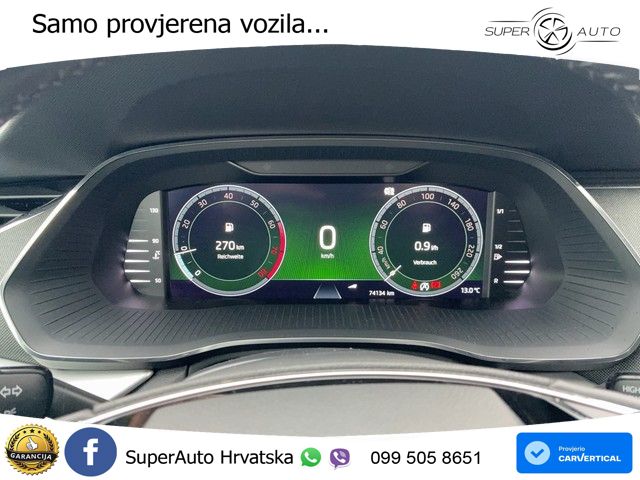 Škoda Octavia Combi 1.5 TSI (150 KS) LED+GR SJED+ACC