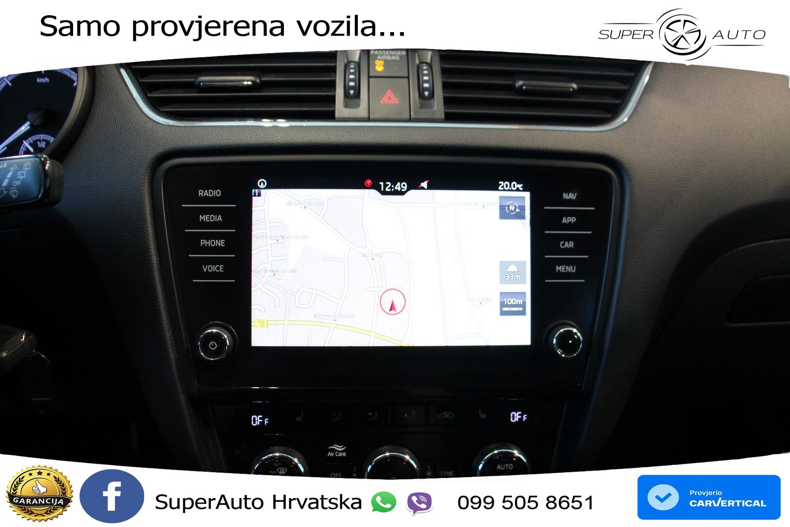 Škoda Octavia Combi 2.0 TDI (150 KS) LED+GR SJED+ACC