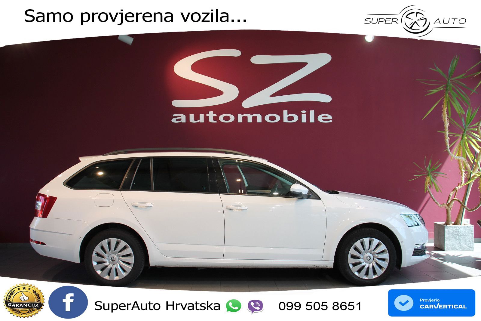Škoda Octavia Combi 2.0 TDI (150 KS) LED+GR SJED+ACC