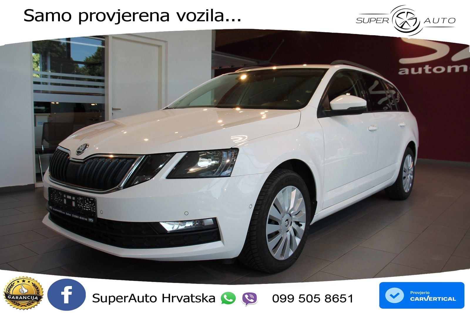 Škoda Octavia Combi 2.0 TDI (150 KS) LED+GR SJED+ACC