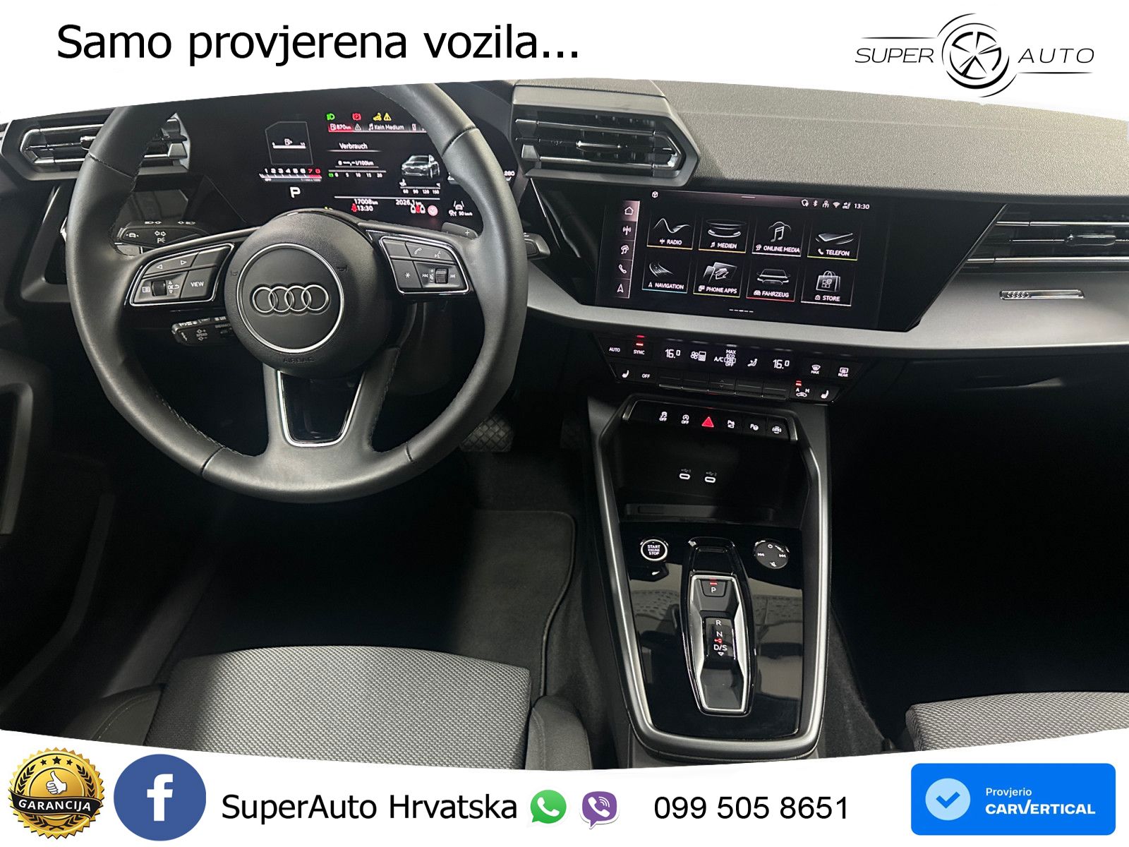 Audi A3 35 TFSI (150 KS) S tronic S line LED+GR SJED+ACC